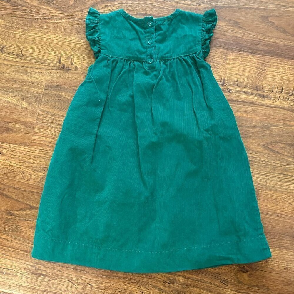Mini Boden Corduroy dress heart pockets - Picture 2 of 5